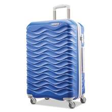 Equipaje grande con ruedas giratorias de la marca American Tourister, modelo Pirouette NXT de material duro - Color Ultramarina - Azul - Ver 1