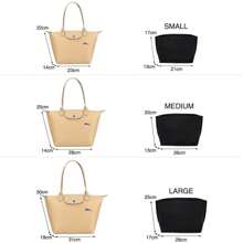 Organiseur de sac à main à insérer pour le sac fourre-tout Le Pliage. Organiseur multi-poches en feutre, sac organiseur avec fermeture éclair. Sac de voyage essentiel