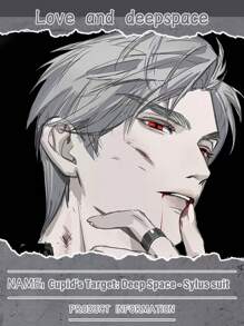 16pcs Love And Deep Space Anime/Game Fanart Sticker Pack, Including Qin Che Double-Flash Sticker, Wrapping Stick Stickers, Laser Ticket, And Keychain - Multicolor - View 9