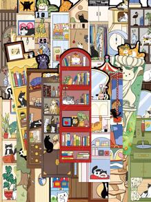 30 cái/bộ Mèo hoạt hình dễ thương Cuộc sống hàng ngày Đánh dấu trang giấy DIY Câu lạc bộ sách Quà tặng cho người đọc Đánh dấu trang Thư viện Văn phòng Đánh dấu trang, Đồ dùng học tập, Quay lại trường - Nhiều màu - Xem 1