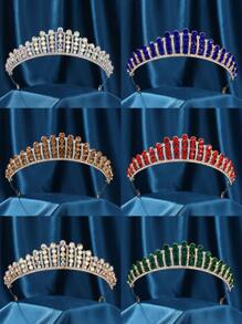 تيجان وتيارات ذهبية للنساء، أشرطة رأس لعيد الميلاد للفتيات، تيجان ملكية حمراء مرصعة بالكريستال ، اكسسوارات شعر للعروس ،حفلات العرسان ، حفلات موسم البروم،أعياد الهالووين ،تنكرات ،هدايا عيد الحب ،أشرطة رأس وإكسسوارات شعر عيد الحب