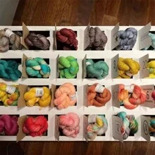 2024 Wool Advent Calendar Yarn Countdown Calendar Box Yule Yarn Advent Calendar - Multicolor - View 6