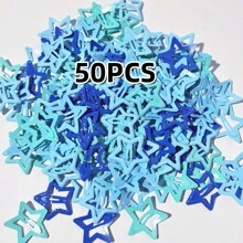 50 buc cleme dulci și drăguțe cu ulei picurat de culoare bomboane, cu cinci colțuri, în formă de stea, breton pentru femei/breton lateral/cleme de coadă de cal, accesorii de păr, cleme cu gheare, agrafe de păr