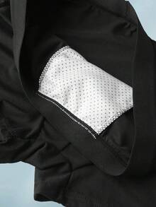 Men's Fashionable Black Boxer Briefs With "Warning: Loading" Print, Breathable Pattern Short Underwear - Black - View 4