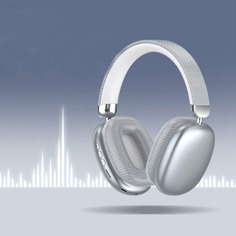 Draadloze over-ear-hoofdtelefoon, opvouwbare en draagbare hoofdtelefoon