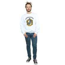Harry Potter Męska bluza Hufflepuff (biała)