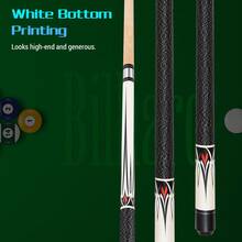 Pool Sticks 147cm / 57.9in Maple Fancy Nine-Ball Cue - White - View 6