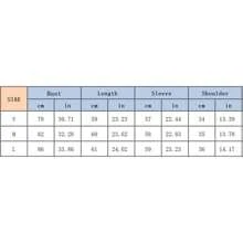 Women Y2k Shirt Vintage Print Long Sleeve Round Neck Fairy Slim Tops Club Grunge Streetwear - 黑色 - 查看 6