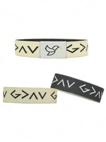 Pulseras con versículos bíblicos, pulseras cristianas con versículos bíblicos y NFC para música, pulseras inspiracionales con versículos bíblicos diarios para mujeres, hombres y adolescentes, regalos religiosos elásticos inspiracionales