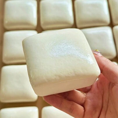 1个慢回弹粘性吐司盒蛋糕面包揉捏慢回弹减压玩具