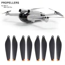 Drönarpropellrar kompatibla med Mavic 3 / Air 3 / Mavic Air 2 / Mavic Mini / Mini 2 / 3 / Mini 3 Pro / Mavic 4 Pro/Neo/Flip - Svart - Visa 2
