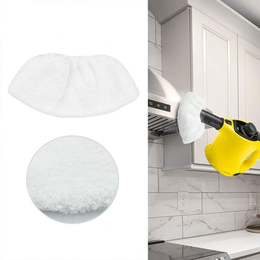 2/4/6/8pcs Microfiber Steam Mop Replacement Cloth Compatiable With Karcher SC1 SC2 SC3 SC4 SC5 SV7 High Temperature Resistance Easy To Clean Effective Wipe Glass To Oil Disinfection And Disinfection Gap Cleaning Brush Shoes Remove Small Advertisement Cleaning Accessories
