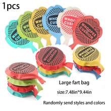 1 件经典大铃铛放屁垫恶作剧 - 逼真的海绵放屁垫，可以带来无尽的笑声和恶作剧 - 适合 14 岁以上的青少年和成人，适合派对、聚会和恶作剧（款式和颜色随机） - 彩色 - 查看 10