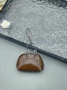 HAILIAN 极简主义女士迷你包包挂饰，精致贝壳包包钥匙扣，情侣礼物，适合送给闺蜜，多种颜色可选 - 彩色 - 查看 14