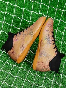 Zapatos de fútbol para hombres, Tacos profesionales de fútbol, Zapatos de fútbol interiores de alto para partido de cinco jugadores, Zapatos de entrenamiento
