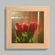 1pc/3pcs Bộ khung ảnh vuông thiết kế tối giản, 4x4in, 5x5in, 6x6in, 8x8in, có chèn bìa cứng ngẫu nhiên, lý tưởng làm quà tặng cho ngày lễ tình nhân hoặc ngày lễ - Nhiều màu - Xem 20