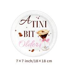 Classy Cocktails Party Supplies Set - Happy Hour Plates And Napkins - Pool Party - Summer Cocktails Party -Birthday Party - Margarita Cups, Plates And Napkins - Beach Party Tableware Kit - 20241112-fM-coffee Martini Tableware Set - View 5