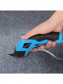 Tijeras eléctricas de precisión para telas - recargables por USB, cortador de mano multiusos adecuado para ropa, cartón, alfombras y piel sintética
