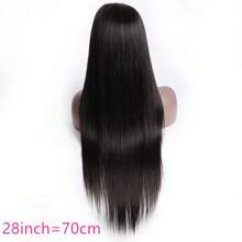 20--32inch Lace Front Wig Natural /Blonde Lace Front Wig Straight Human Hair Wigs For Woman 613 Blonde Lace Front WIG Christmas Gift New Year Gift Natural Color Straight Lace Front Wig Daily USED - 黑色 - 查看 2