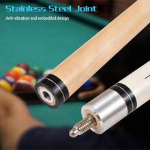 Pool Sticks 147cm / 57.9in Maple Fancy Nine-Ball Cue - White - View 3