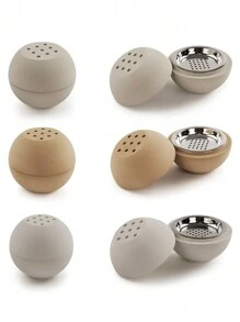 3PCS/Set Spherical Incense Burner Silicone Mold DIY Round Aromatherapy Candle Cup Gypsum Molds Home Decoration Storage Box Ornament Epoxy Resin Mould