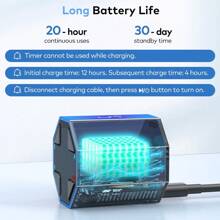 Đồng hồ hẹn giờ Pomodoro Llano Ticktime Octagon, Đồng hồ hẹn giờ khối năng suất để bàn, Đồng hồ hẹn giờ ADHD, Pomodoro tùy chỉnh, Tạm dừng & Tiếp tục, Tắt tiếng, Rung & Cảnh báo âm thanh có thể điều chỉnh, 3/5/10/15/30/45/60 M/Xám đậm - Màu xám đen - Xem 4