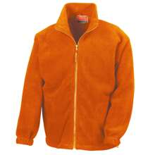 Result Mens Full Zip Active Fleece Anti Pilling Jacket (Orange) - 100% Polyester - Orange - View 1