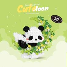 Creative Moon Flower Animals Small Particle Building Blocks,Micro Blocks DIY Toys,Cat Panda Nano Bricks Games, Valentine'S Day Gifts/New Year Gifts/Christmas Gifts, Desktop Decorations, Cute Ornaments - Multicolor - View 22