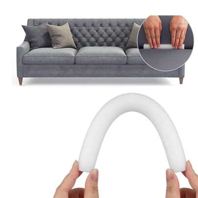 FEPK 5/10pcs Multi-Function Sofa Gap Filler, Anti-Slip Foam Sticks, Elastic Foam Rods For Sofa Crevice, Ensure Tight Fit Of Sofa Cover And Improve Home Comfort