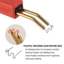 500Pcs Welding Rods Hot Staple Repair Machine Plastic Stapler Car Auto Bumper Pre Wave Staples 0.6mm - Multicolor - View 5