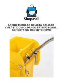 20 Liter Plastic Cart Bucket With Juicer - Multicolor - View 5