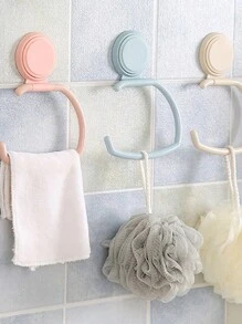 1pc Random Color Clothes Hanger & Hanging Supplies Bathroom Decor