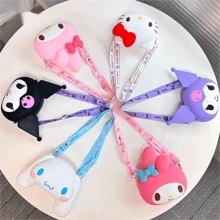 Sanrio Sanrio Hello Kitty & Kuromi Anime My Melody Sweetheart Shoulder Bag,Waterproof Shoulder Handbag,Cute Cable Organizer Bag, Small Objects Storage Bag, - Handbag With Coin Bag And Backpack Function - Made - Back To School Bag & School Supplies,Suitable For Casual Outings Stationery Supplies Gifts For Christmas Merry Christmas Christmas Trees Christmas Lights & Halloween