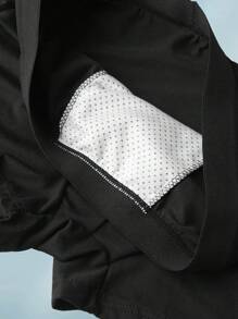 Men's Fashionable Black Boxer Briefs With "Warning: Loading" Print, Breathable Pattern Short Underwear - Black - View 6