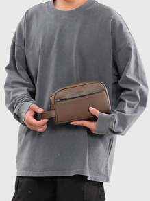 Leather Men's Clutch Wallet, Business Anti-Theft Handbag, Phone Bag, Travel Organizer Men Bag Gifts For Men Christmas Winter Retro Bag Vintage Vacation Dad Gifts Boyfriend Gifts Wallet For Men Clutch Bag Men Wallet Coin Purse Wristlet Wallet Valentine's Day Purses Travel Essentials Holiday Essentials Bag For Men Stickers Bags Summer Back To School Valentines Gifts Valentine Gifts For Men Vintage The Sporty Life Gift Bag Bag Pack Handbags Spring Vintage Bags - Multicolor - View 10