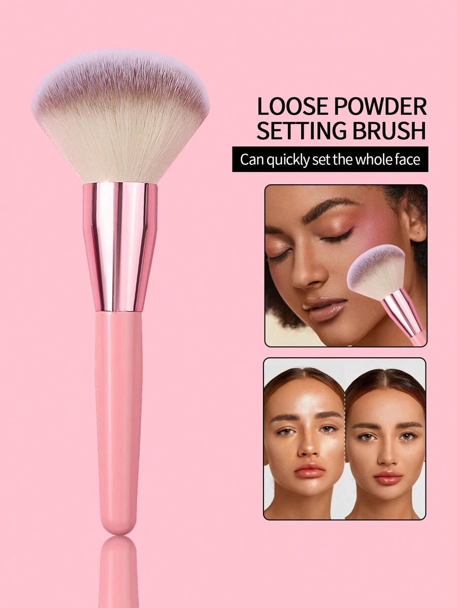 High Quality Extra Large Full Coverage Setting Powder Brush, Soft ...