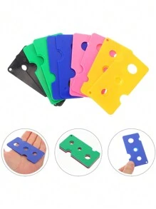 1 pezzo di Apribottiglie multifunzionale per oli essenziali - contagocce per oli, utensile per riempire i profumi, adatto per rimuovere il tappo di bottiglie a rotella, apribottiglie, strumento in plastica a forma di chiave