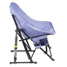 GCI Outdoor Pod Rocker Foldable Rocking Camp Chair - Blanc - Voir 4
