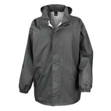 Result Mens Core Midweight Waterproof Windproof Jacket (Steel Grey) - 100% Polyester - Grey - View 1