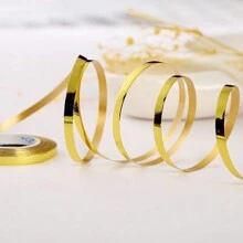 50 卷卷曲丝带，1/5 英寸宽 x 11 码，金属气球绳卷，用于礼品包装，多种颜色丝带，用于蝴蝶结工艺品