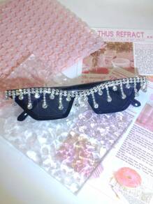 Diamond Chain Tassel Rhinestone Decoration