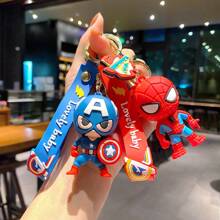 Superhero  Model Keychain The Avengers  Key Rings For Backpack Ornament Accessories Backpack For School Cartoon