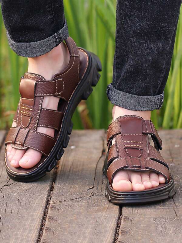 Nuevas sandalias de playa casuales y cómodas, zapatos deportivos de moda para hombres y estudiantes