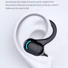 Cuffie senza fili F8, cuffie senza fili da appendere all'orecchio, cuffie stereo da corsa e sport, cuffiette senza fili con gancio per l'orecchio, cuffiette stereo senza fili da sport impermeabili