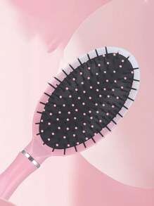 4 - Piece Set Including Square Air - Cushion Comb, Round Air - Cushion Comb, Curling Comb And Tail - Pointed Comb. It Is A Versatile Styling Comb Suitable For Hairdressing, Curling, Massaging. - Pink - View 7