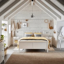 1 Gulungan Wallpaper PVC Mengkilap 1m/3 Meter/5m, Siap Pakai, Dapat Dilepas dan Tahan Minyak, Cocok untuk Dekorasi Minimalis, Lemari, Meja Rias, Stiker Dinding Dekoratif, Ukuran: 17,71 Inci x 397,4 Inci - Putih - View 4