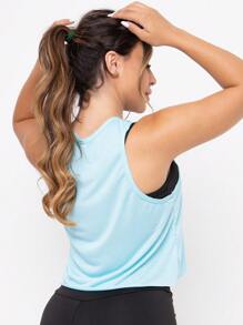 Women Basic Tops - Azul - Ver 5