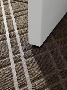 1PC- Front Door Mat Outside Entrance, All-Season Heavy Duty Rubber Doormat, Fade Resistant, Low-Profile, Easy Clean Patio Entryway, Weave Brown Home Bathroom Decor Bath Rug Floor Carpet Outdoor Rug Door Mat Fall Decor Bathroom Accessories Back To School Entryway Decor - Brown - View 6