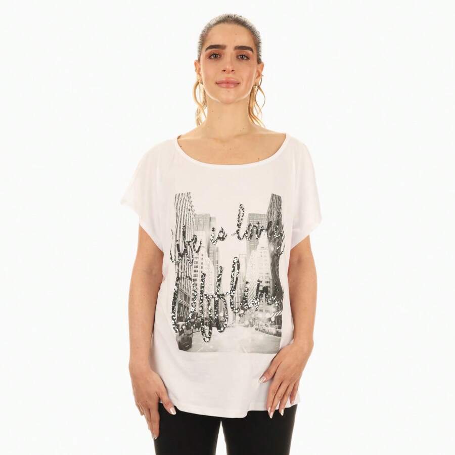 Playera City - Blanco - Ver 1