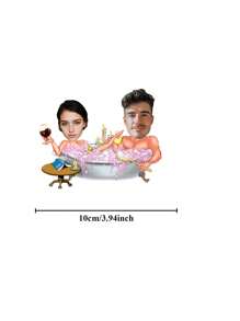 1 Personalized Shaped Pillow Fun And Interesting Gift, Customized Photo Pillow Flower Pillow With Photo Name And Text, Valentine's Day Gift With Text For Boyfriend, Girlfriend, Husband, Wife, Her/His Unique Gift, Perfect For Birthdays, Anniversaries, Valentine's Day, Graduation Ceremonies, Weddings, Mother's Day, Father's Day, Christmas